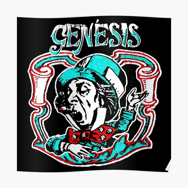 Genesis Band Wall Art | Redbubble