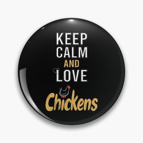 Item preview, Keep Calm And Love Chickens, Gift for Chicken Lovers designed and sold by trendyshopy.