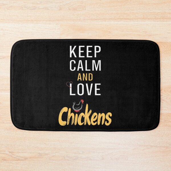 Item preview, Keep Calm And Love Chickens, Gift for Chicken Lovers designed and sold by trendyshopy.