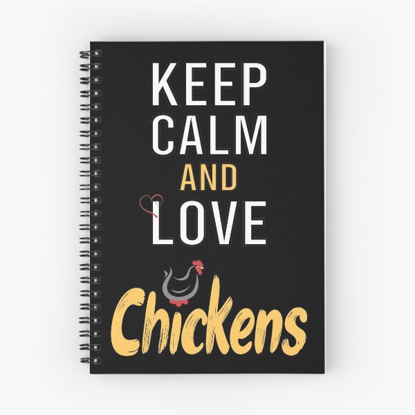 Item preview, Keep Calm And Love Chickens, Gift for Chicken Lovers designed and sold by trendyshopy.