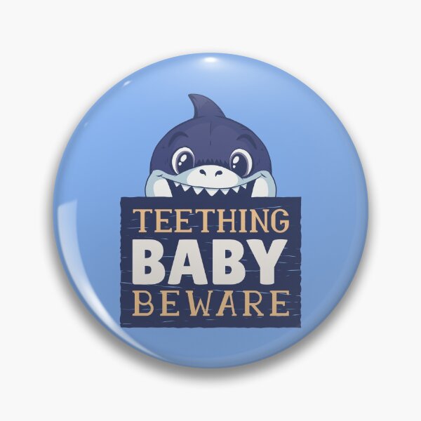 Item preview, Cute baby shark shark fish | Attention teething baby designed and sold by DerSenat.