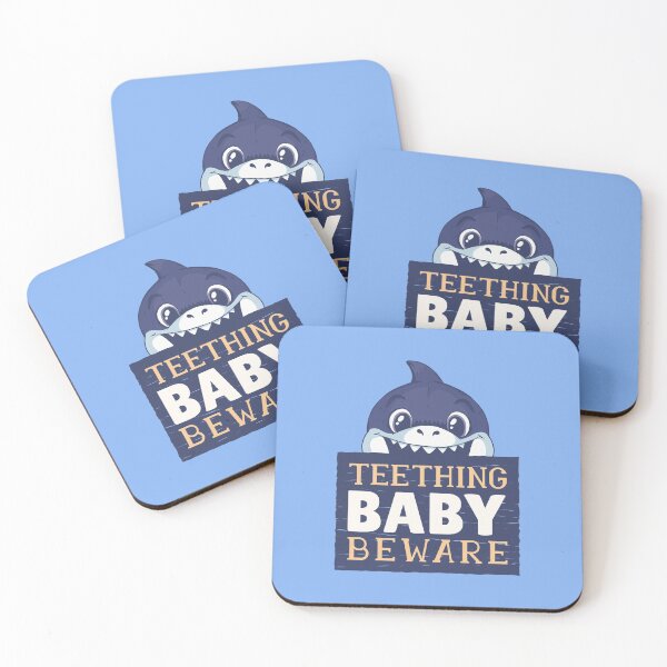 Item preview, Cute baby shark shark fish | Attention teething baby designed and sold by DerSenat.