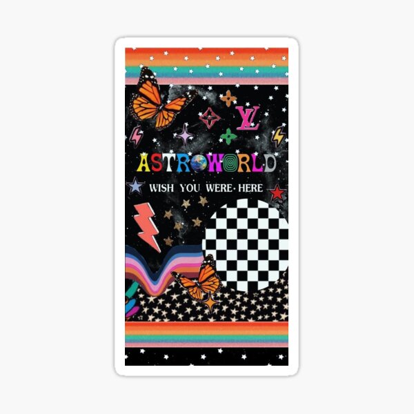 Astroworld by Travis Scott HD Wallpaper IOS Digital Download - Etsy