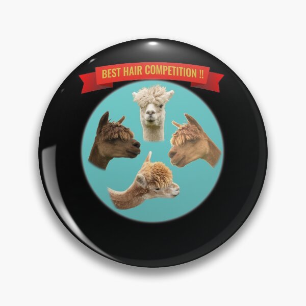 Artikelvorschau, Best Hair Competition. Starring Llamas and Alpacas. entworfen und verkauft von MindTravel.