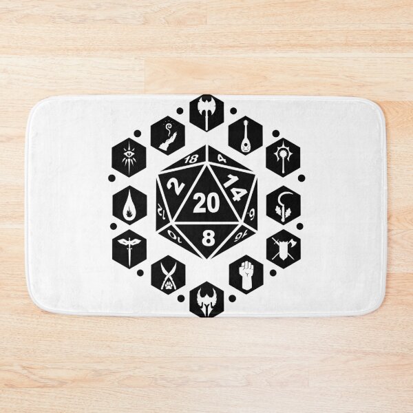 Item preview, RPG Classes - Black designed and sold by Milmino.