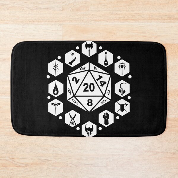 Item preview, RPG Classes - White designed and sold by Milmino.