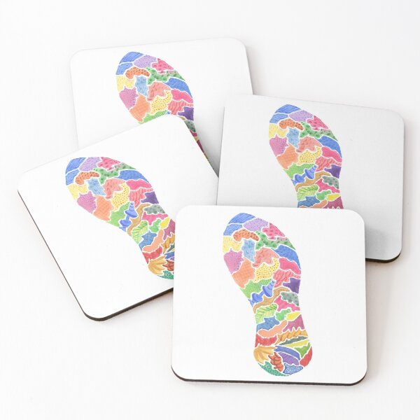 Item preview, Body, foot, sole, multicolor, watercolors, drawing, BebiCervin designed and sold by BebiCervin.