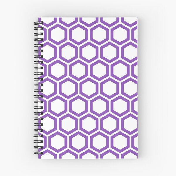 Item preview, LightPurple honeycomb pattern on white background designed and sold by ImageNugget.