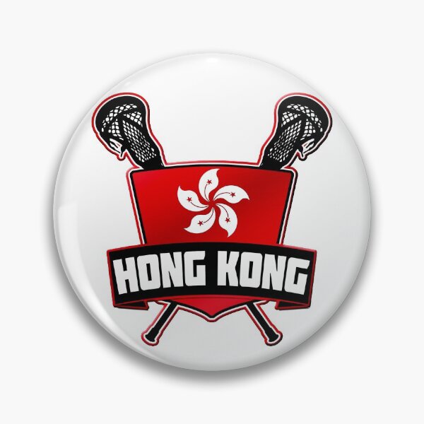 Item preview, Hong Kong Lacrosse Flag Logo, LAX designed and sold by gamefacegear.