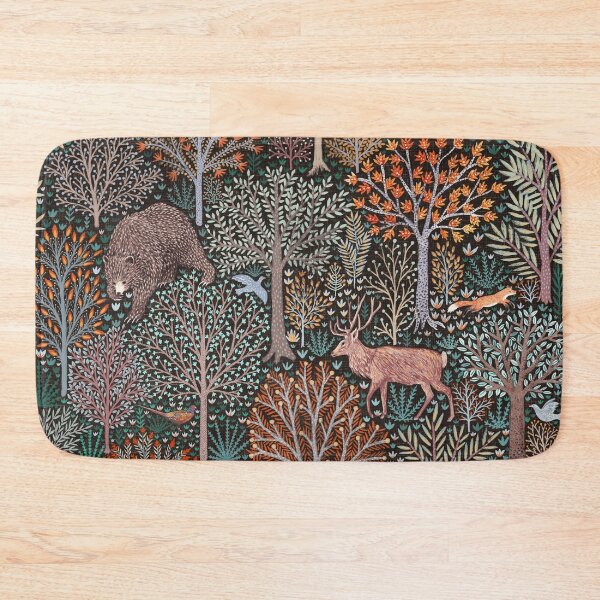 Item preview, Forest animals - les animaux de la fôret designed and sold by Rebecca Reck Art.