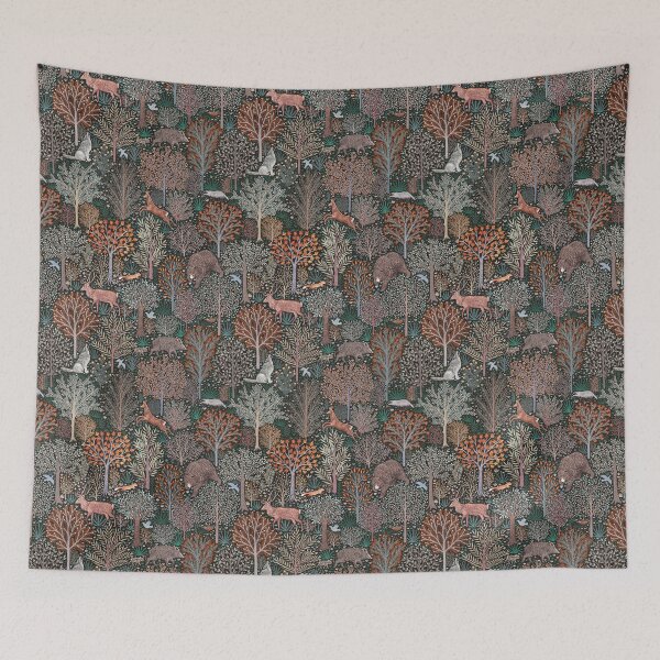 Item preview, Forest animals - les animaux de la fôret designed and sold by Rebecca Reck Art.