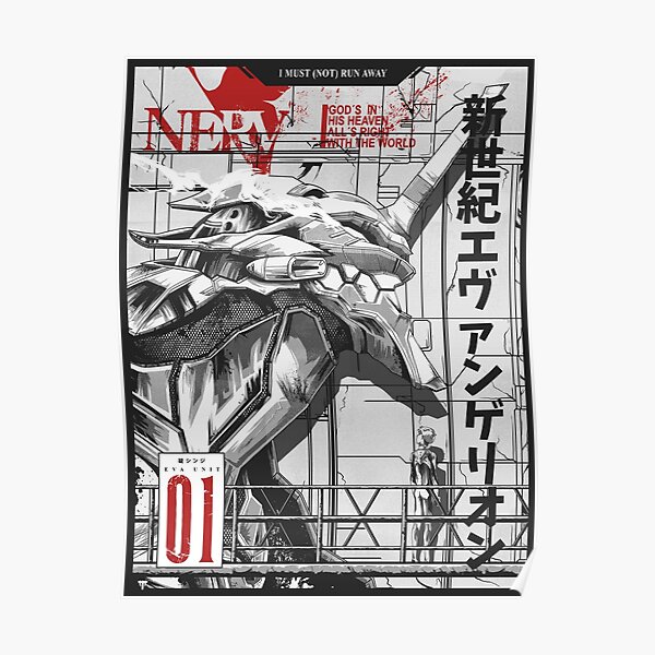 Evangelion - EVA 01 Poster Poster