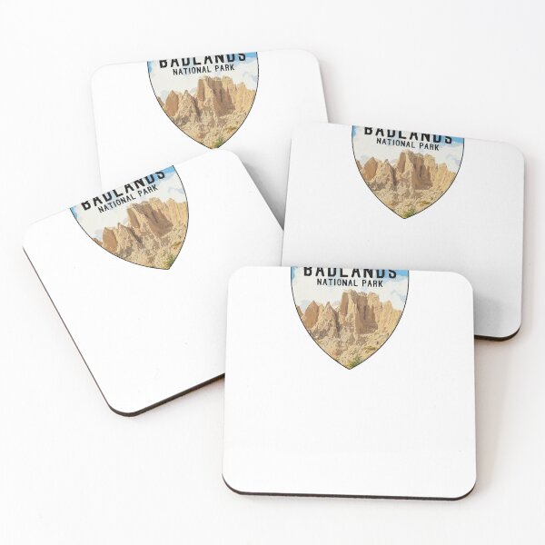 Item preview, Badlands, National Park, Mountains designed and sold by StickerDirect.