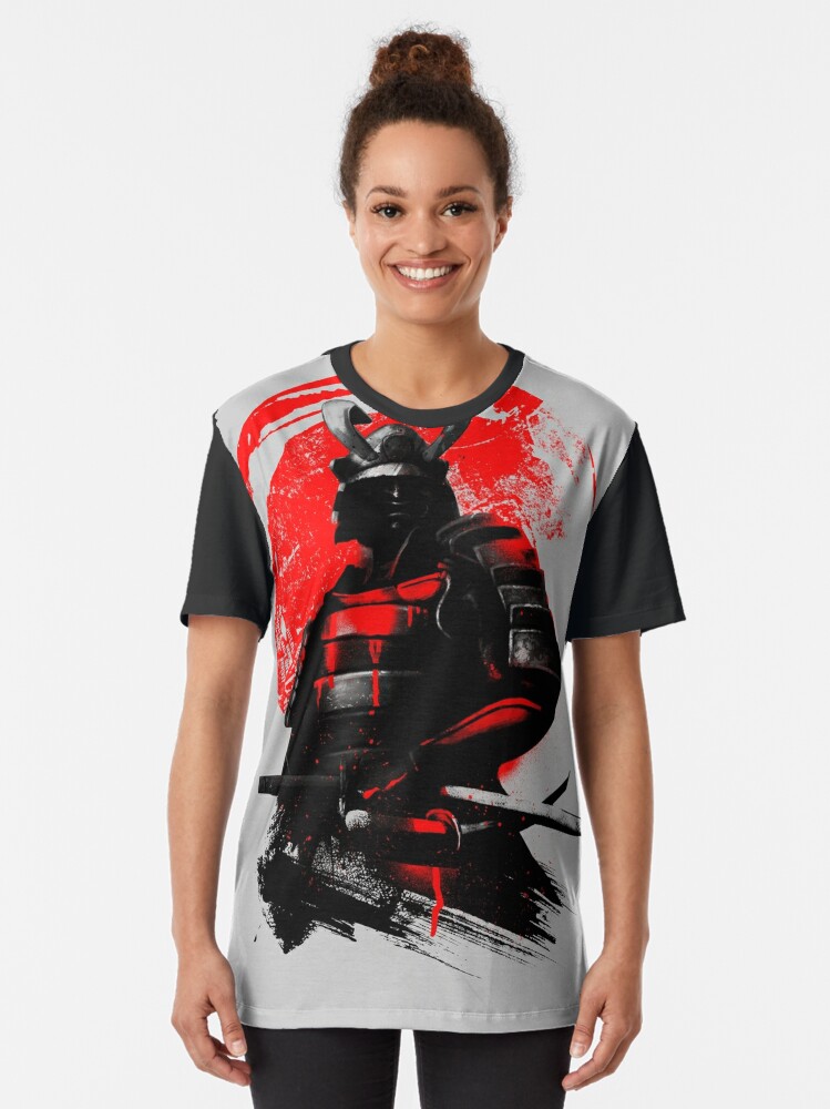 samurai warrior t shirt