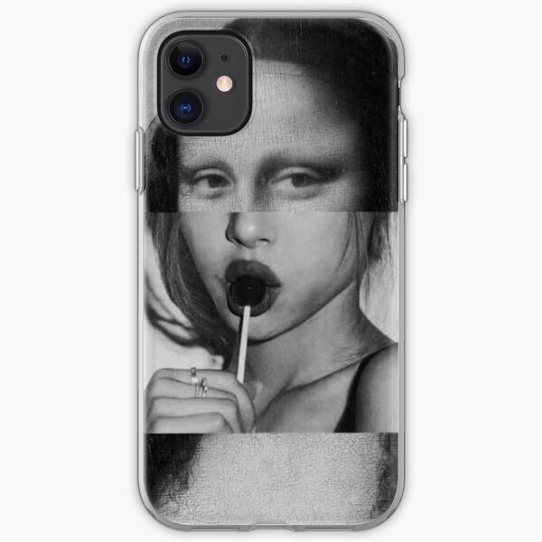 Sucette Monalisa Coque souple iPhone