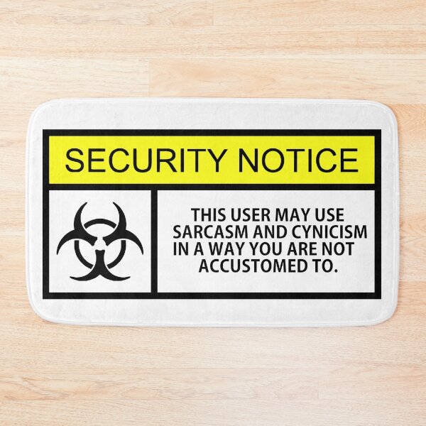 Item preview, Cool sarcasm and cynism designed and sold by talkitoff.