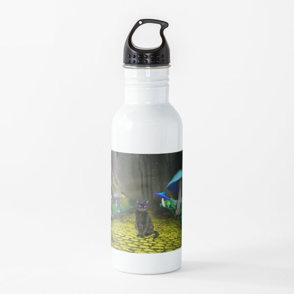 We're all mad here Water Bottle
