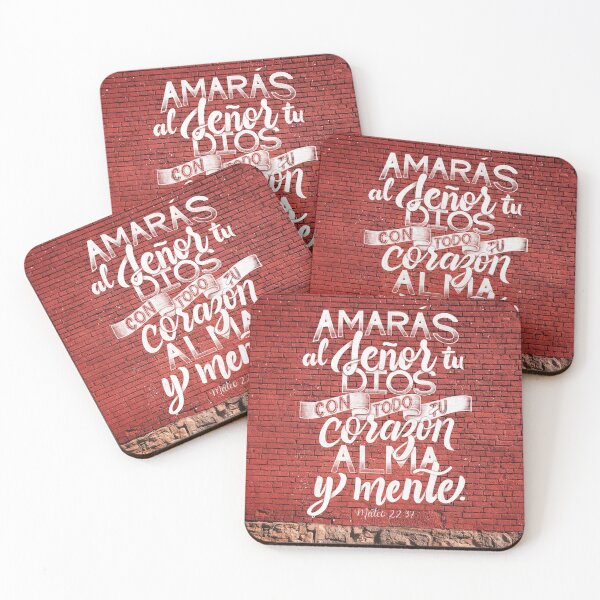 Item preview, Mateo 22:37 - Amarás al Señor tu Dios con todo tu corazón, alma y mente. designed and sold by GraphicsbyNel.