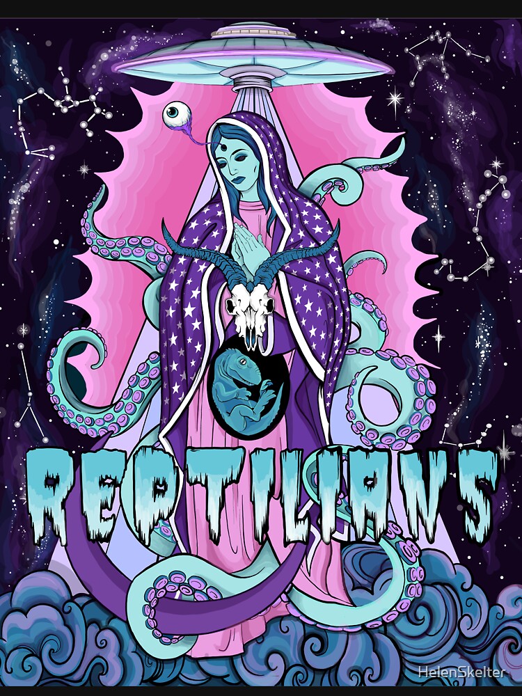 Reptilian Madonna by HelenSkelter