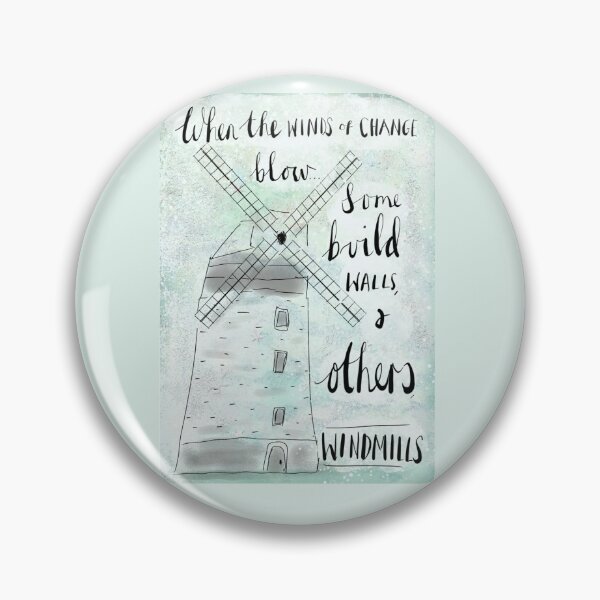 Item preview, Inspiring Quote: When the Winds of Change Blow... designed and sold by Clare Walker.