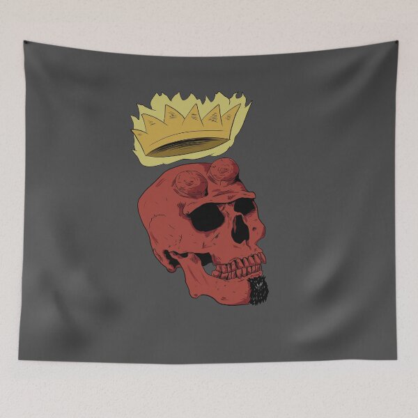 Item preview, Hellboy Skull designed and sold by blacksnowcomics.