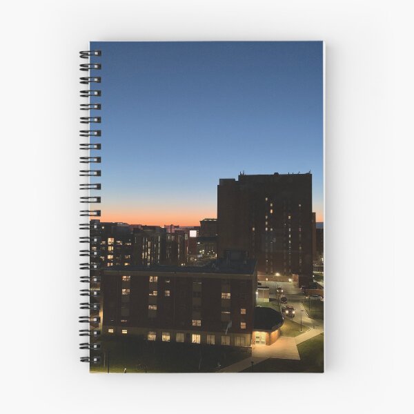 Item preview, Sunset over College Campus designed and sold by sgf120400.