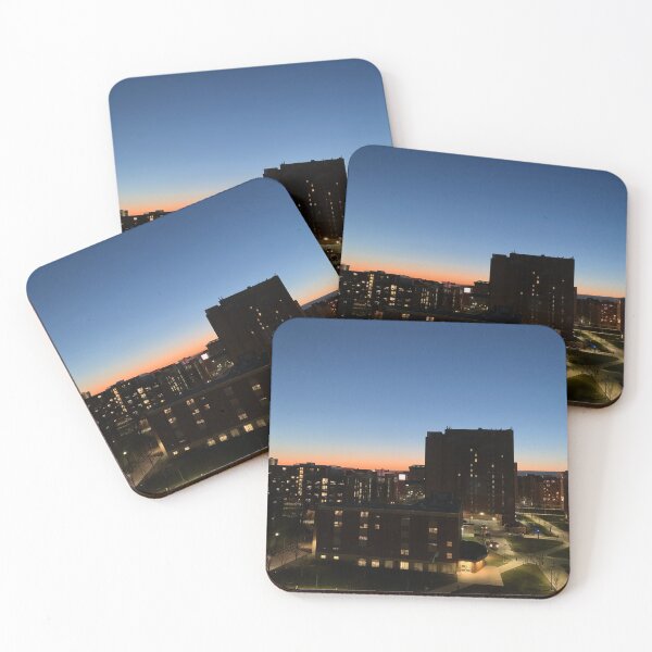Item preview, Sunset over College Campus designed and sold by sgf120400.