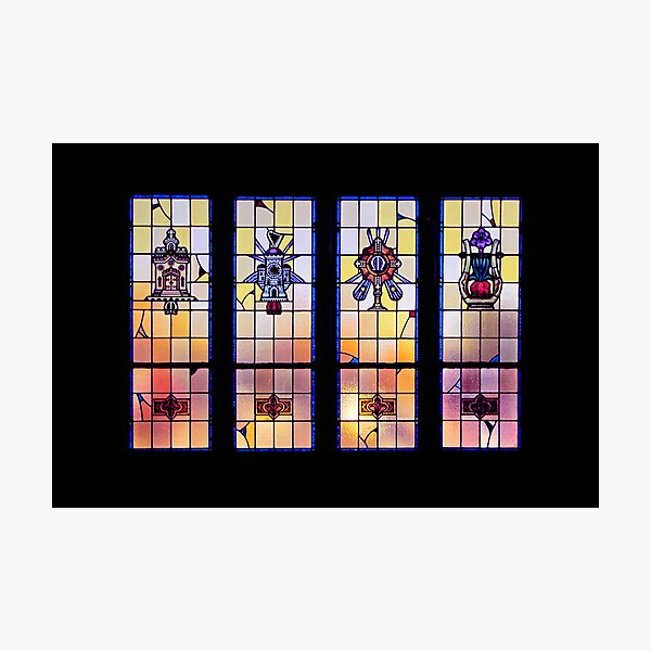 A Window Looking to Heaven Photographic Print