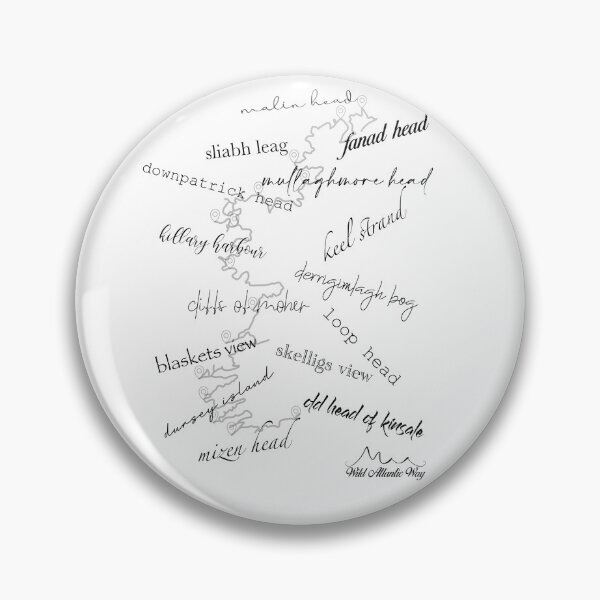 Item preview, Wild Atlantic Way, Signature Discovery Points designed and sold by WildLunatic.