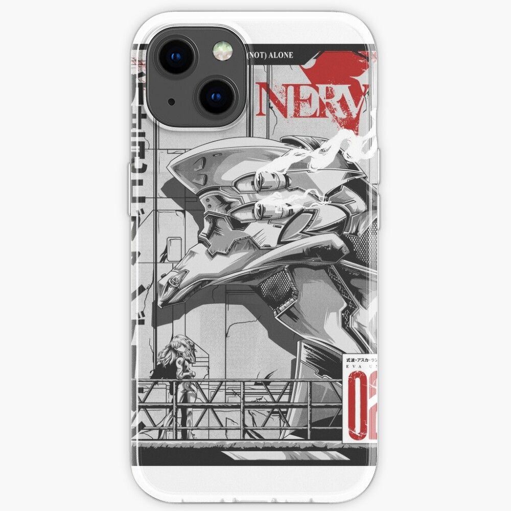 Evangelion Eva 02 Poster Iphone Case For Sale By Jhonyknight Redbubble