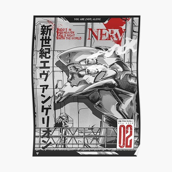 Evangelion - EVA 02 Poster Poster