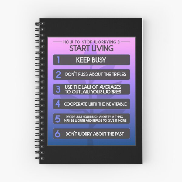 Item preview, How To Stop Worrying and Start Living designed and sold by JackCurtis1991.