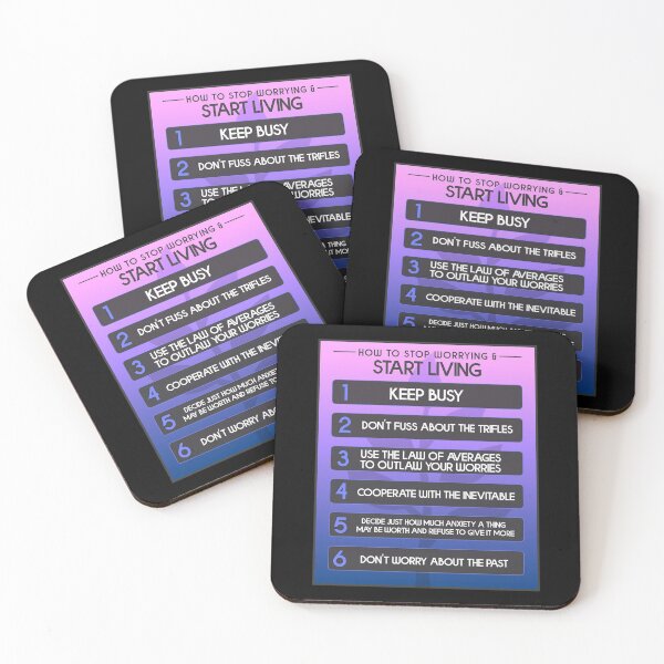 Item preview, How To Stop Worrying and Start Living designed and sold by JackCurtis1991.