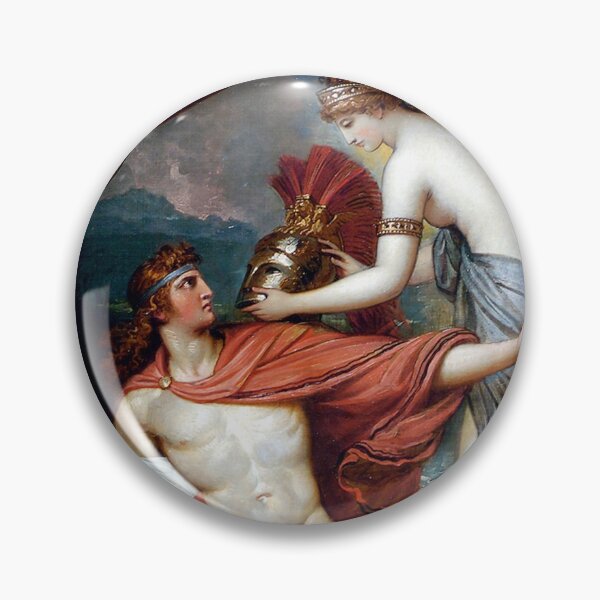 Item preview, Thetis Bringing Armor to Achilles II by Benjamin West designed and sold by Vintage Designs +.