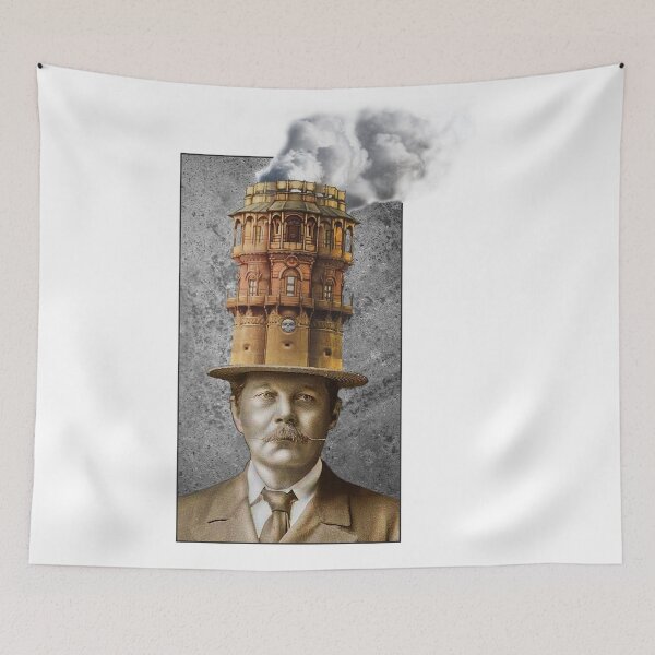 Item preview, Stone Tower Black & White designed and sold by Jon Huss.