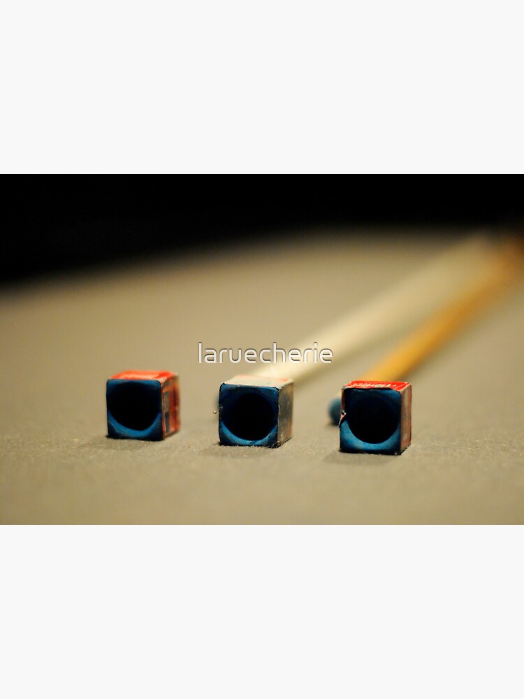 "Just Chalk it Up (Pool Series)" Framed Art Print by laruecherie