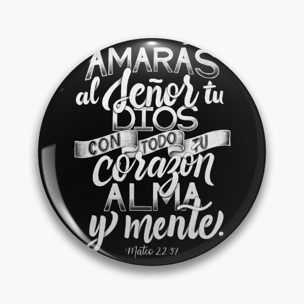 Item preview, Mateo 22:37 Amarás al Señor tu Dios con todo tu corazón, alma y mente. designed and sold by GraphicsbyNel.