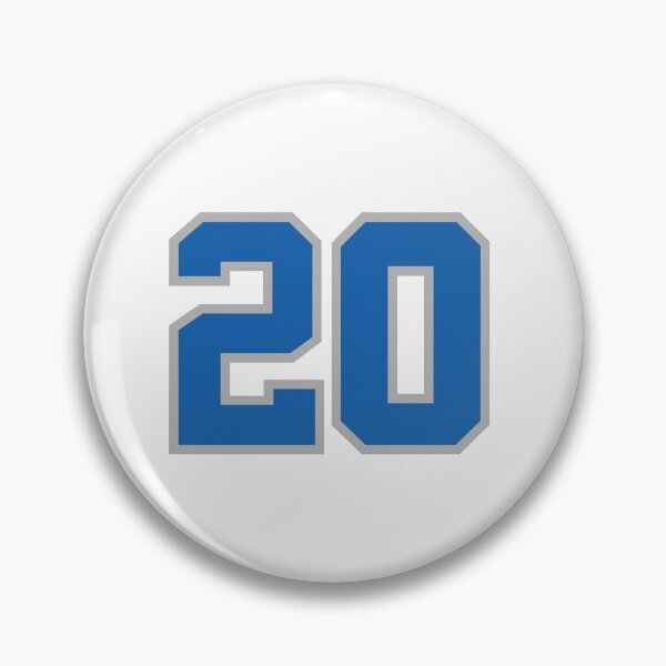 Item preview, Barry Sanders #20 designed and sold by HeyBeardMon.