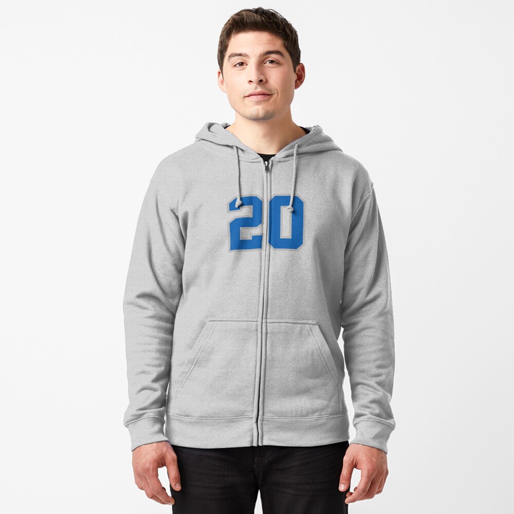 Barry Sanders #20 Pullover Hoody  Sweatshirts, Hoodies, Mens fashion wear