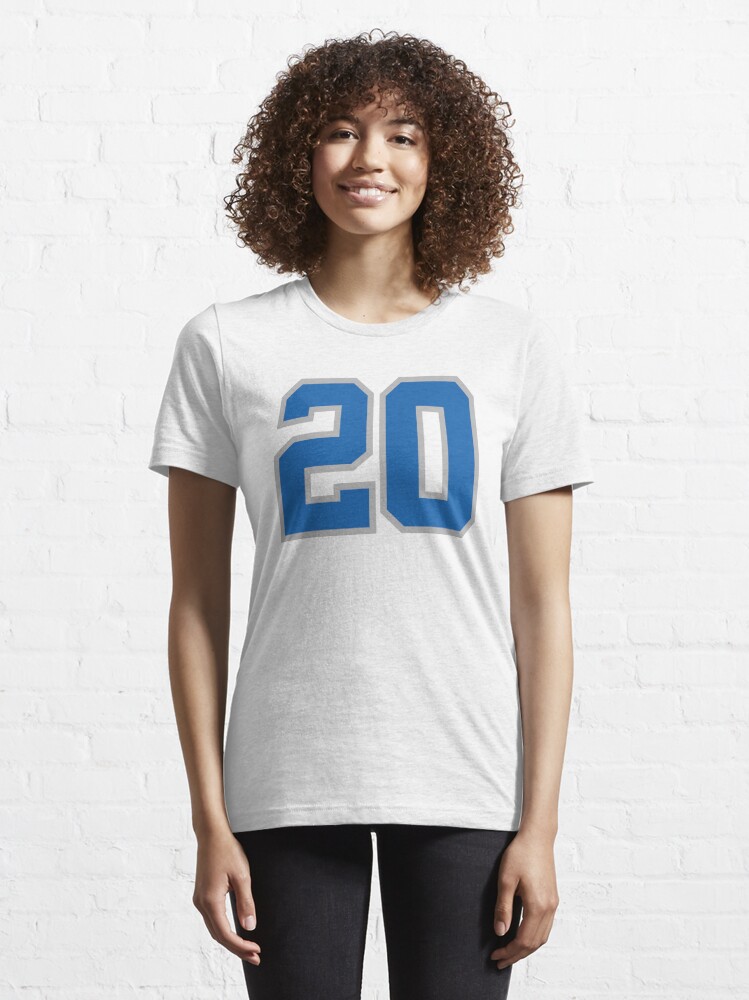 Barry Sanders #20 Essential T-Shirt for Sale by HeyBeardMon