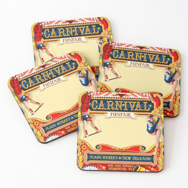 Item preview, Circus Carnival Invite Poster designed and sold by aurielaki.