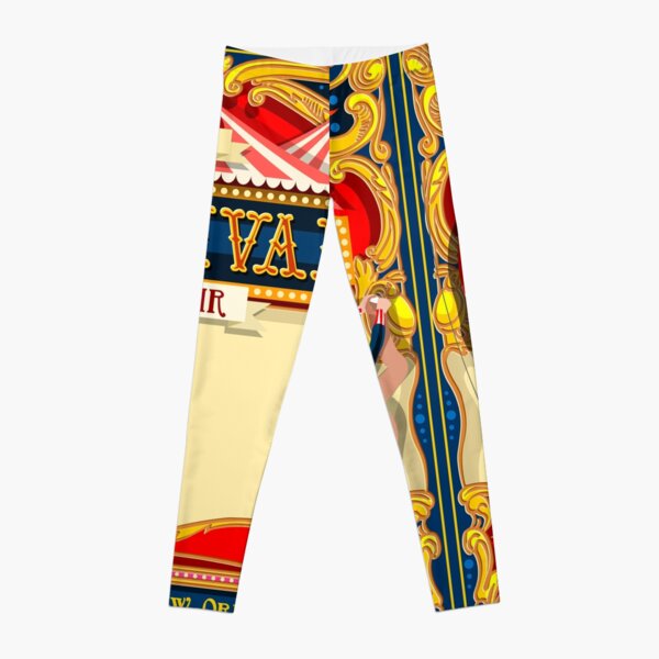 Circus Carnival Invite Poster Leggings