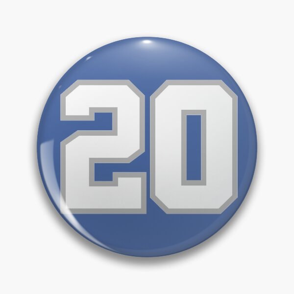 Item preview, Barry Sanders #20 v2 designed and sold by HeyBeardMon.