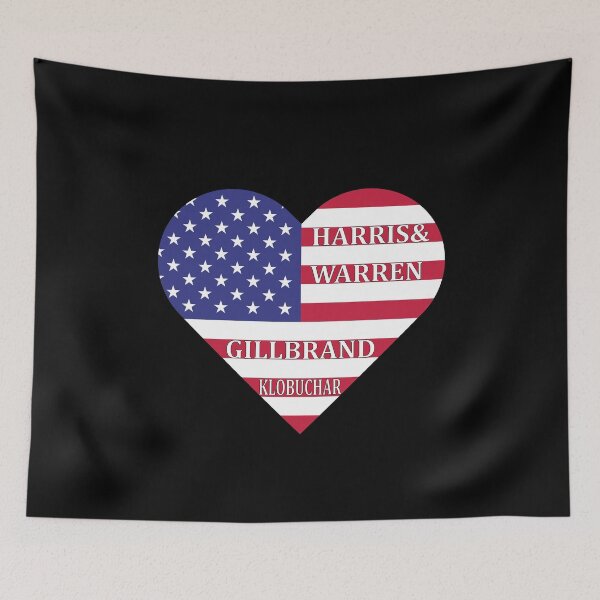 Item preview, Warren Harris Klobuchar Gillibrand Women Candidate Support T-Shirt designed and sold by thehafdesigner.