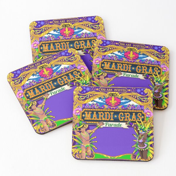 Item preview, Mardi Gras Carnival Poster designed and sold by aurielaki.