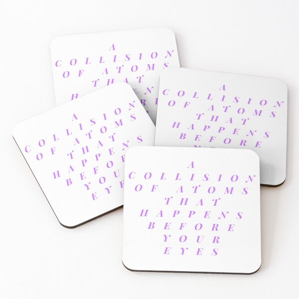 Item preview, Collision of Atoms Lorde Lyric designed and sold by maggiesmeeth.