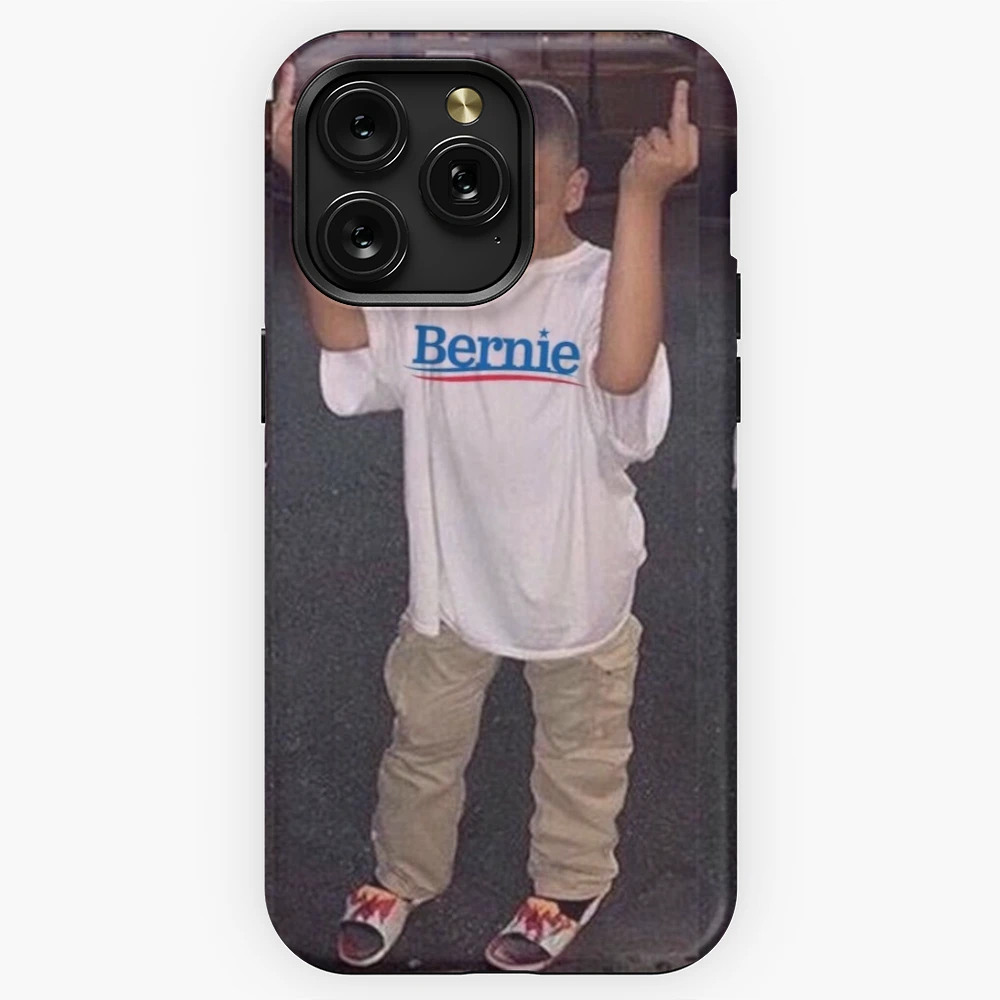 timmy thick wearing a bernie shirt 