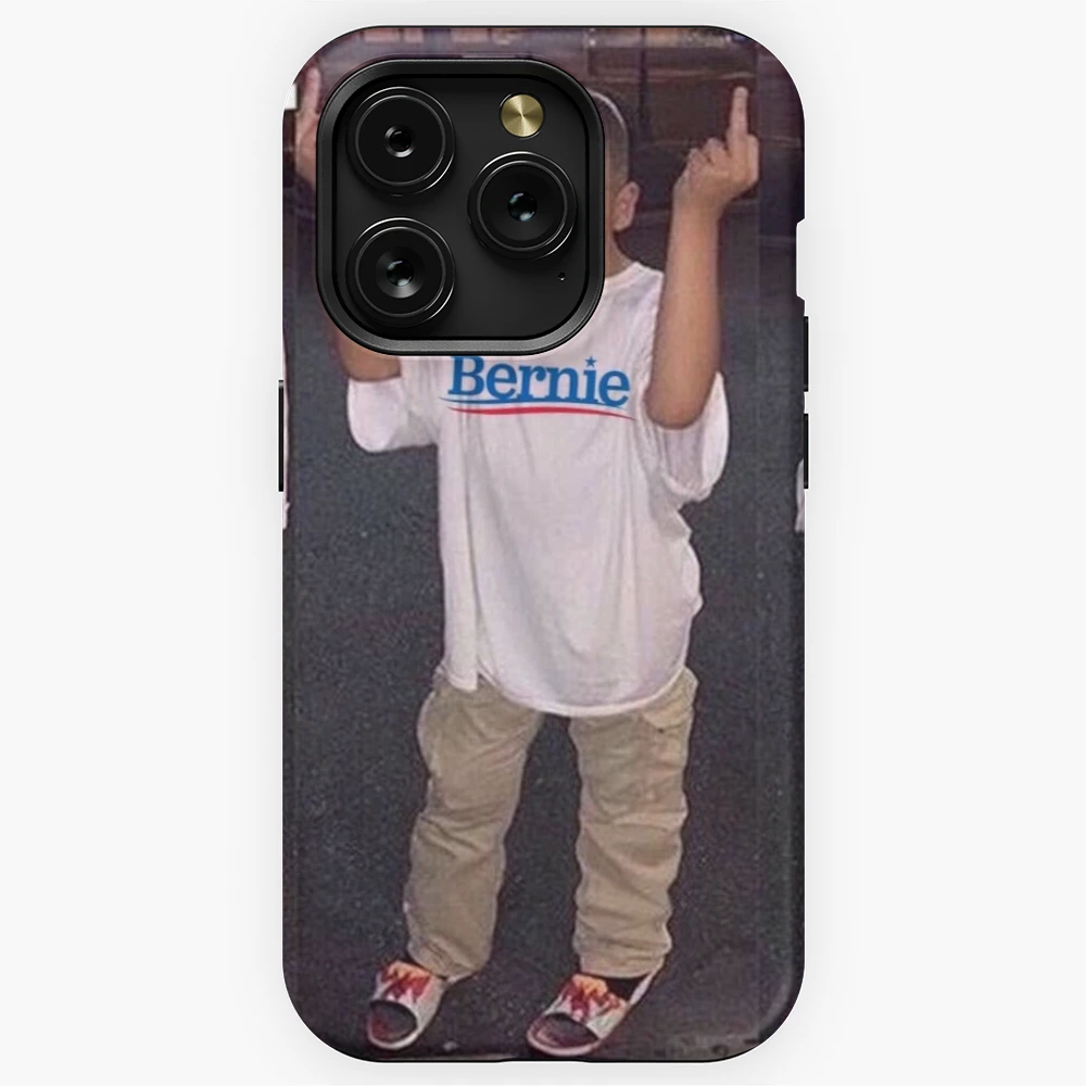 timmy thick wearing a bernie shirt 