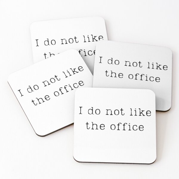 Item preview, I Don't Like The Office, Sorry.  designed and sold by DWaffleDesigns.