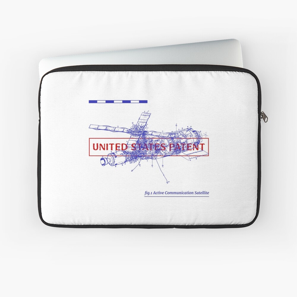 SATELLITE BLUEPRINT iPhone Case